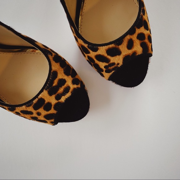 NEW Jessica Simpson Leopard Platform Pump - Picture 6 of 6